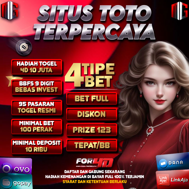 Situs Toto Resmi For4D Bet 100 Perak